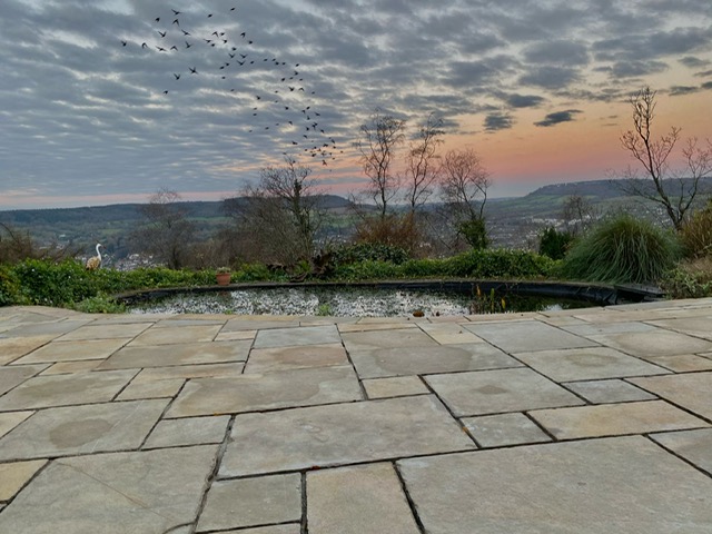 Patio installation